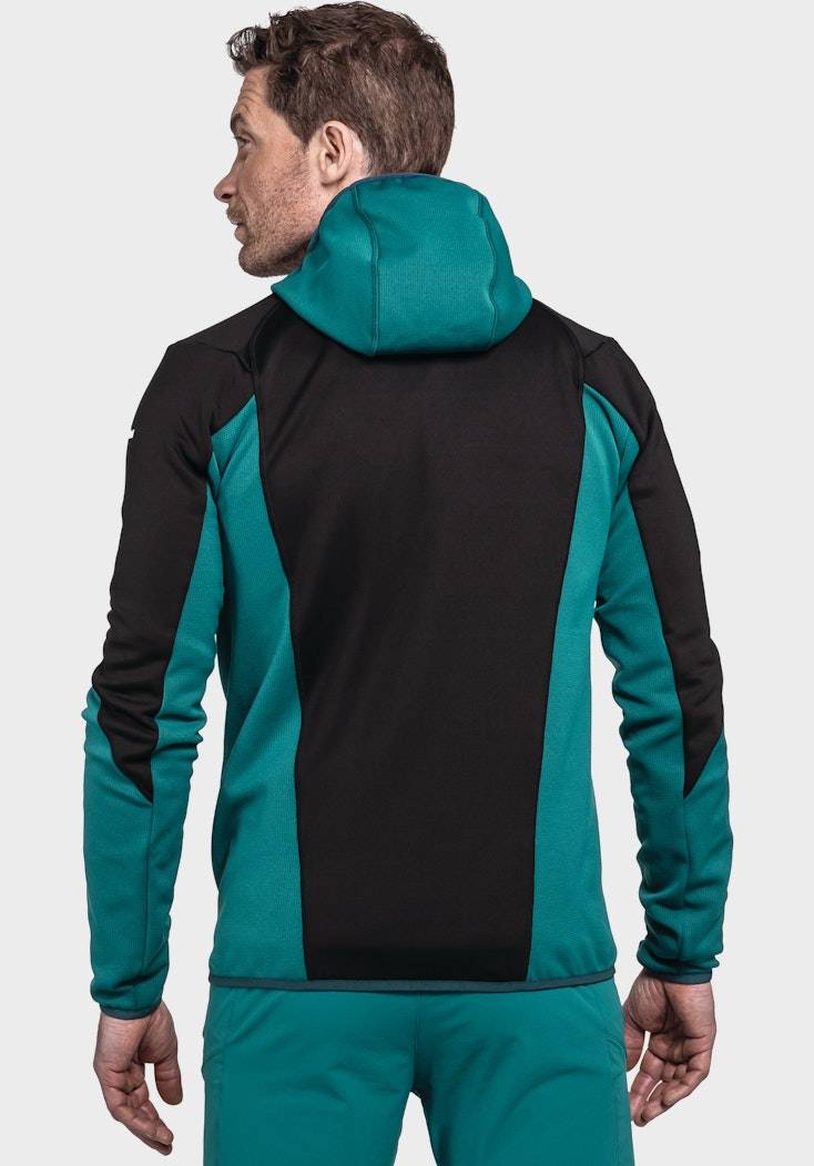Schöffel Sportiver Fleece-Hoody aus Materialmix Bis zu 55% Rabatt