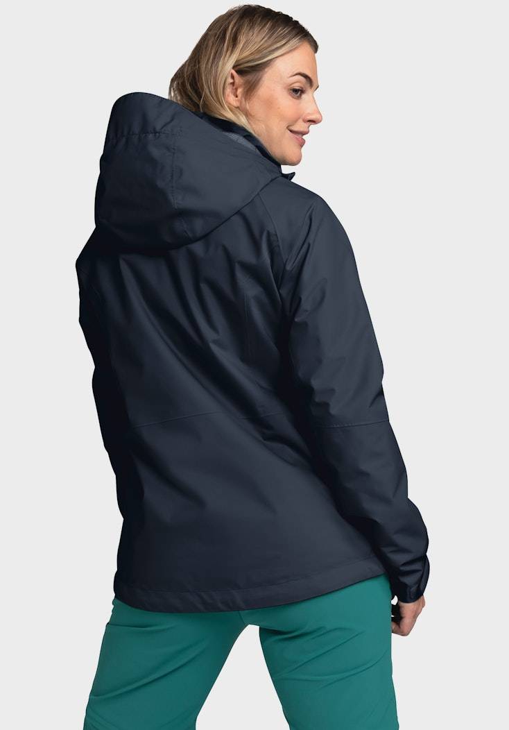 Schöffel Elastische Regenjacke mit Pack-Away Tasche Angebote