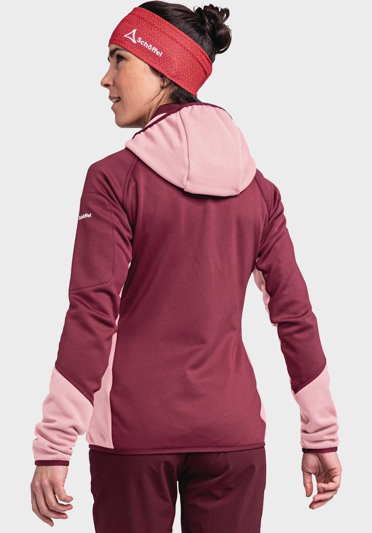 Schöffel Sportiver Fleece-Hoody aus Materialmix Hotsell
