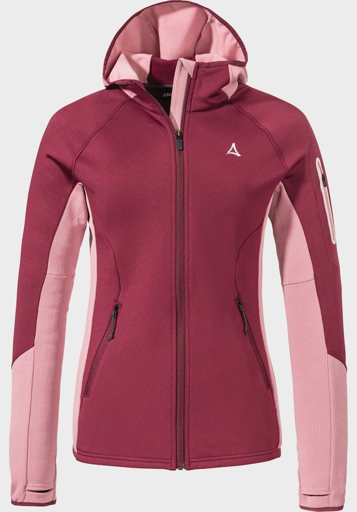 Schöffel Sportiver Fleece-Hoody aus Materialmix Hotsell
