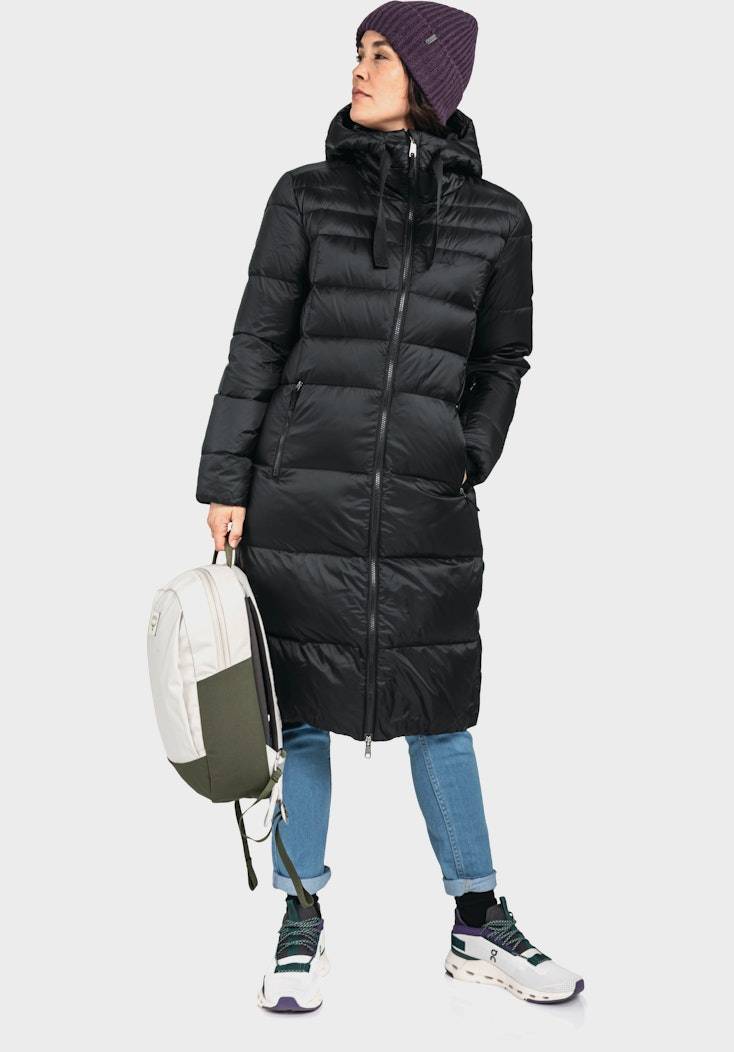 Schöffel Stylischer & super leichter Daunen Mantel im Angebot