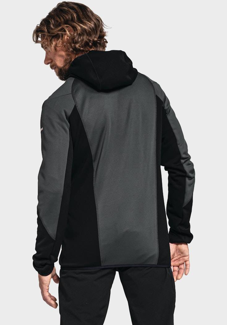 Schöffel Sportiver Fleece-Hoody aus Materialmix Exklusivangebot