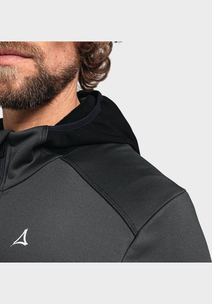 Schöffel Sportiver Fleece-Hoody aus Materialmix Exklusivangebot