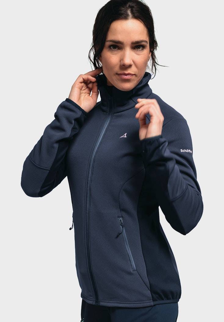 Schöffel Sportive Fleece-Jacke aus Materialmix Kauf eins, bekomm eins gratis