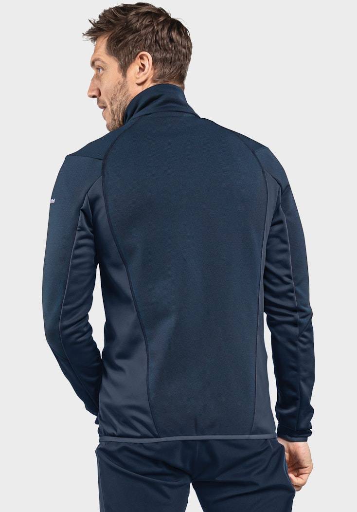 Schöffel Sportive Fleece-Jacke aus Materialmix Fabrik Onlineshop