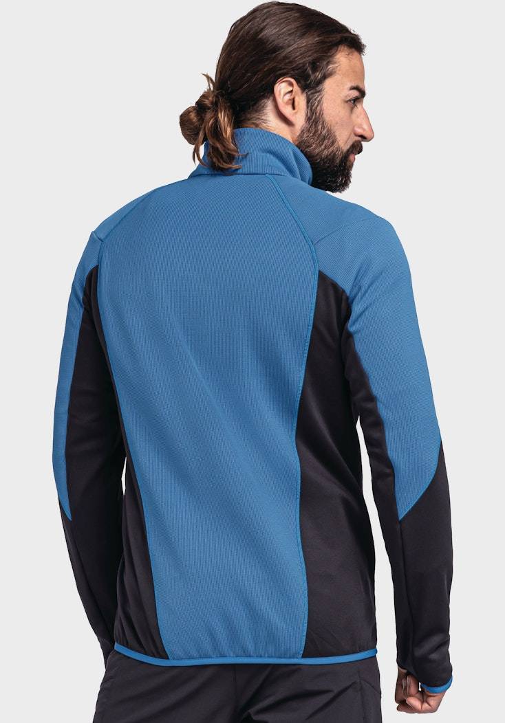 Schöffel Sportive Fleece-Jacke aus Materialmix Fabrikpreis