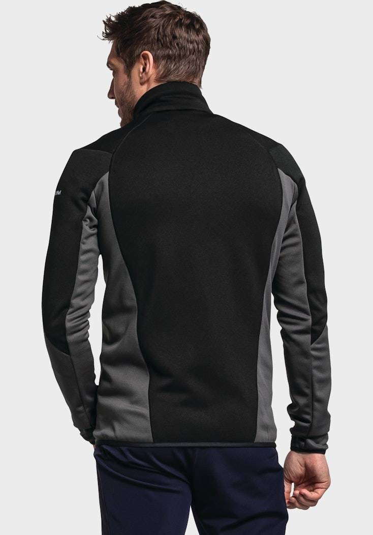 Schöffel Sportive Fleece-Jacke aus Materialmix Sonderangebot