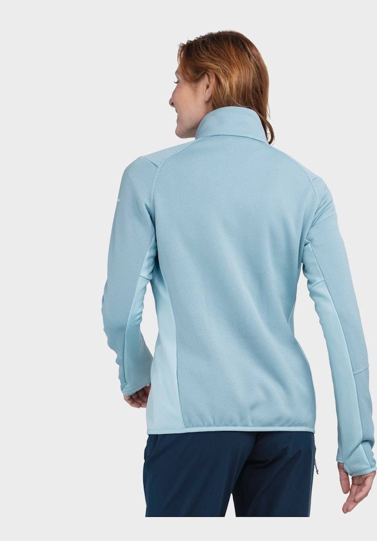 Schöffel Sportive Fleece-Jacke aus Materialmix Lagerräumung