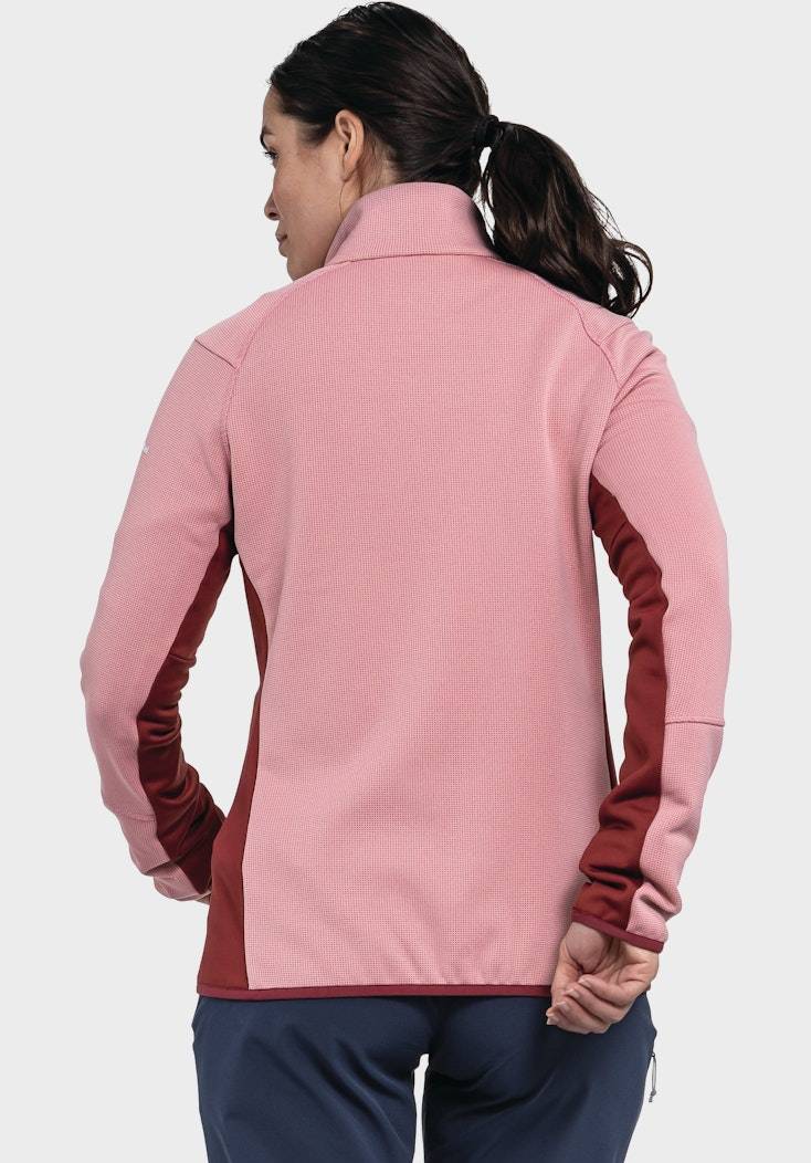 Schöffel Sportive Fleece-Jacke aus Materialmix Heißer Verkauf