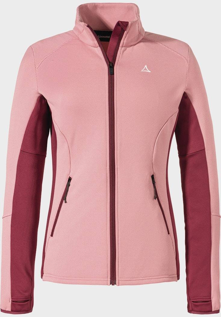 Schöffel Sportive Fleece-Jacke aus Materialmix Heißer Verkauf