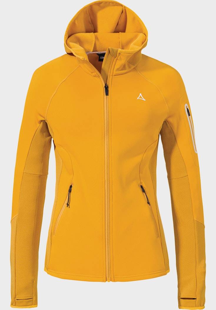 Schöffel Sportiver Fleece-Hoody aus Materialmix Top Angebot