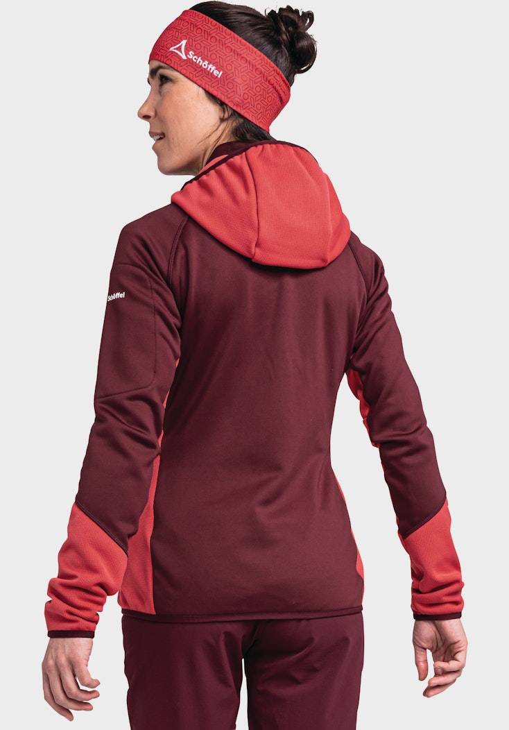 Schöffel Sportiver Fleece-Hoody aus Materialmix Neueste Mode