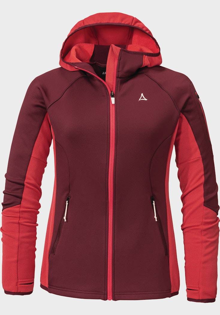 Schöffel Sportiver Fleece-Hoody aus Materialmix Neueste Mode