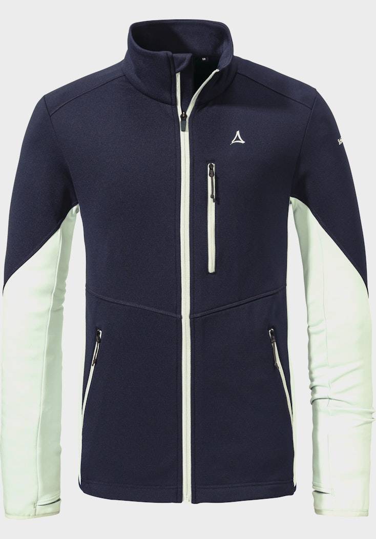 Schöffel Sportive Fleece-Jacke aus Materialmix im Angebot