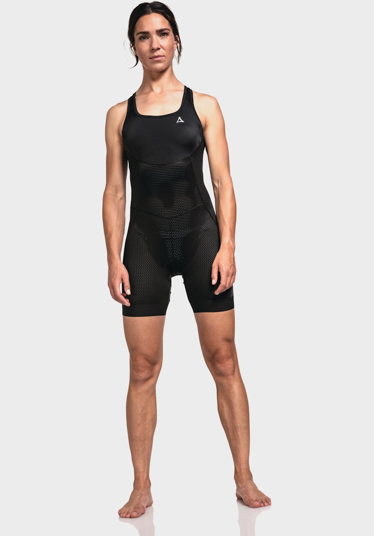 Schöffel Sportive Radinnenhose mit Hosenträgern