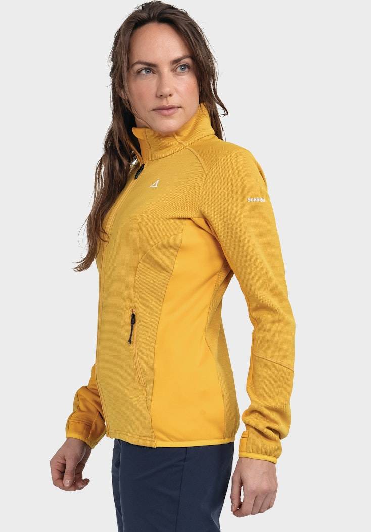 Schöffel Sportive Fleece-Jacke aus Materialmix Jubiläumsangebot