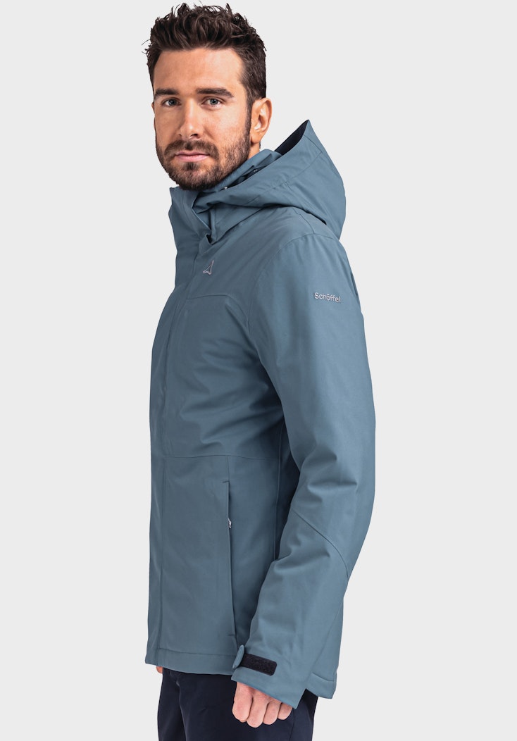 Schöffel Wasserdichte Jacke mit Innenwattierung Sonderangebot der Fabrik
