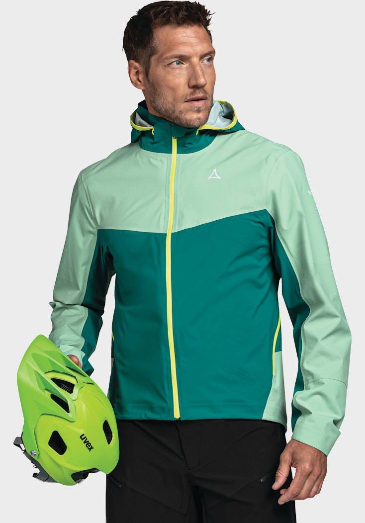 Schöffel Regenjacke mit optimaler Bike Ventilation Super Sparpreis