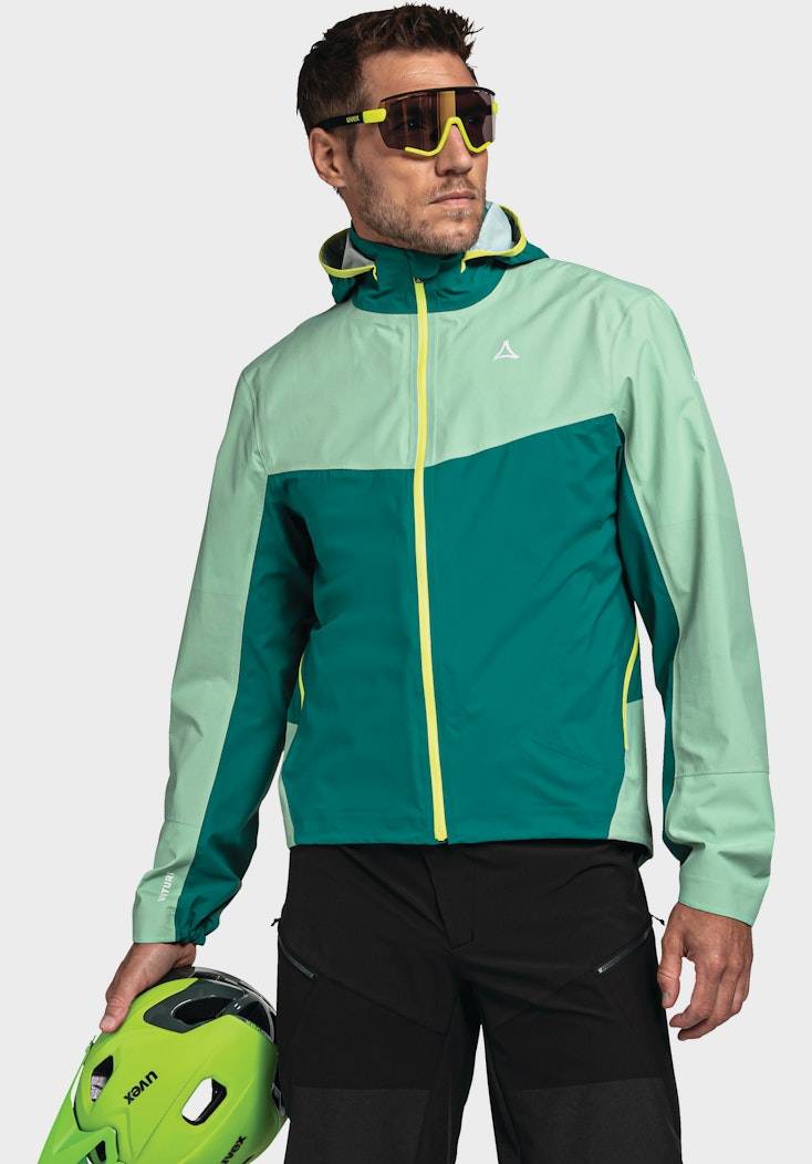 Schöffel Regenjacke mit optimaler Bike Ventilation Super Sparpreis