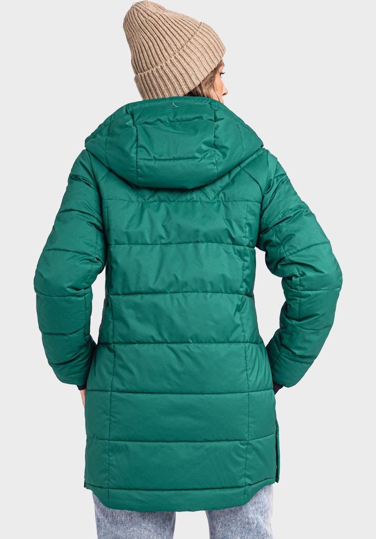 Schöffel Warmer Parka mit recycelter Wattierung 50% Rabatt mit kostenlosem Versand