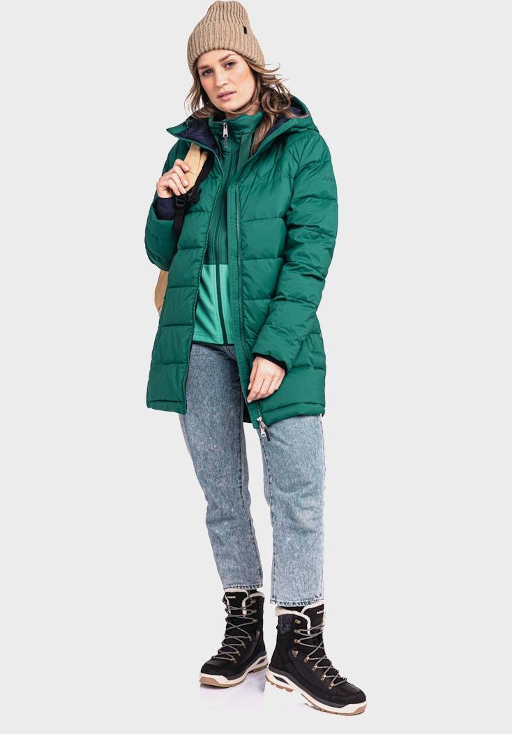 Schöffel Warmer Parka mit recycelter Wattierung 50% Rabatt mit kostenlosem Versand
