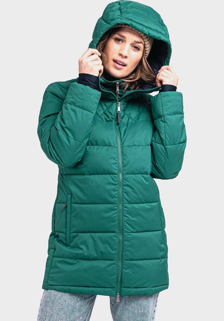 Schöffel Warmer Parka mit recycelter Wattierung 50% Rabatt mit kostenlosem Versand