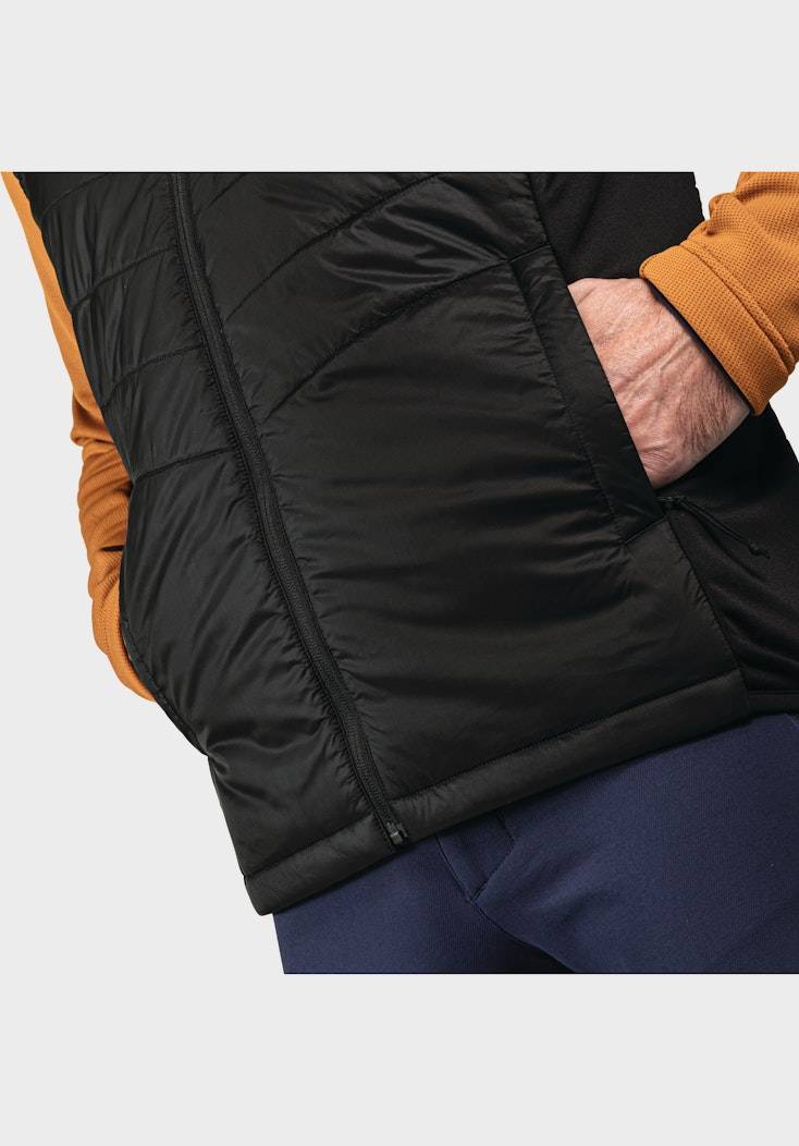 Schöffel Hybrid Weste mit recycelter Wattierung Fabrikverkauf