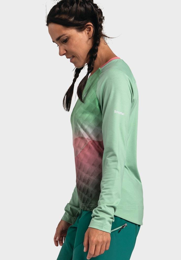 Schöffel Funktionales Longsleeve aus Naturfasern Großer Ausverkauf