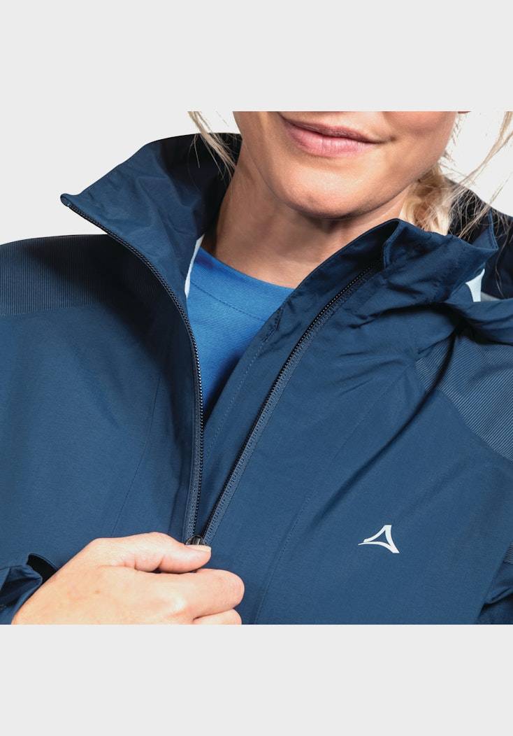 Schöffel Wind- und wasserdichte Trekkingjacke Preisnachlass