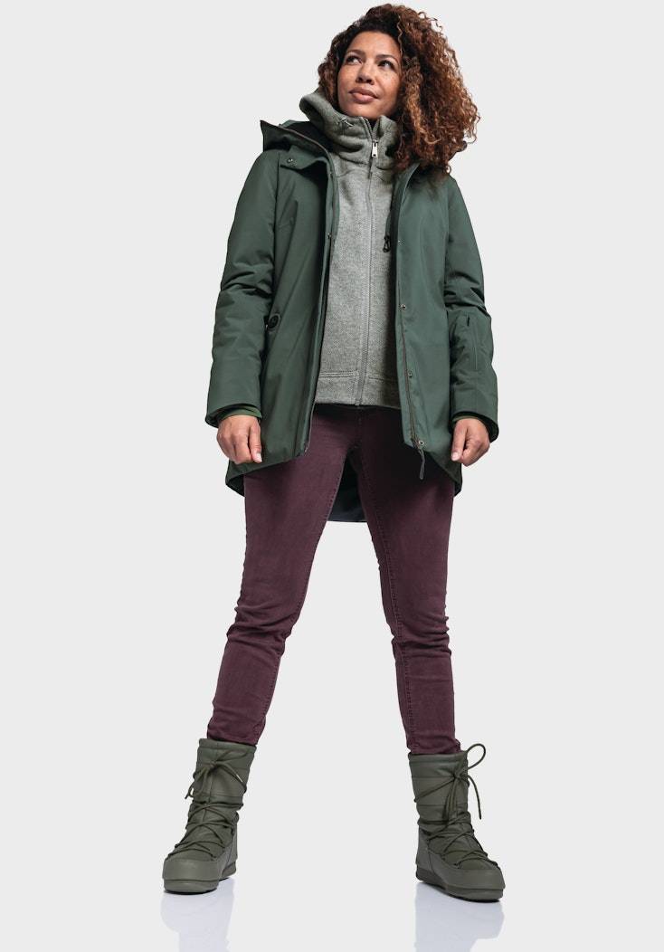 Schöffel Modischer Parka mit Wärme auf Knopfdruck Blitzangebot