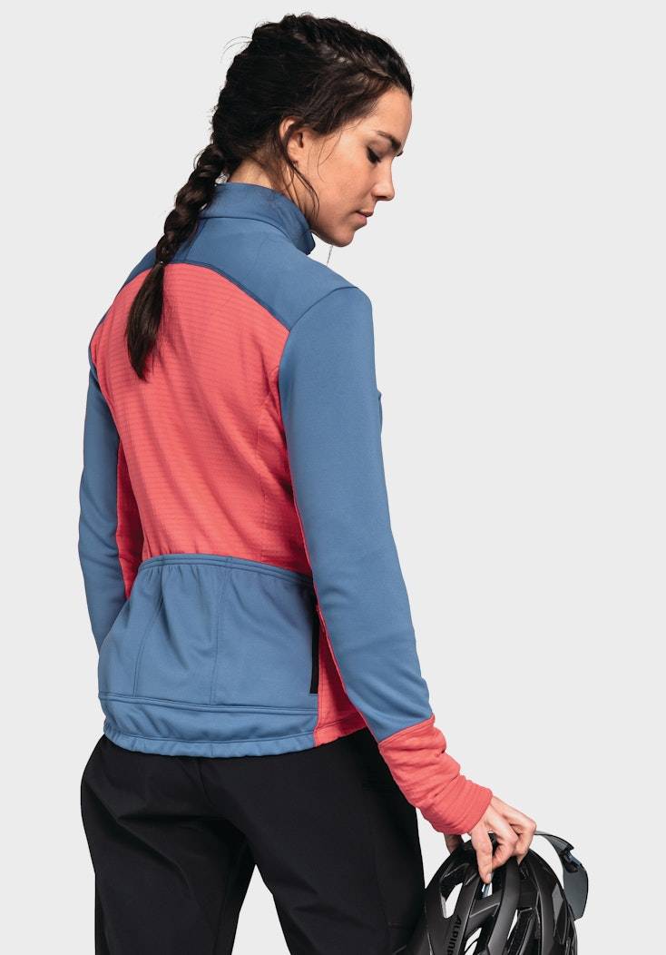 Schöffel Longsleeve mit dreigeteilter Rückentasche Große Rabatte
