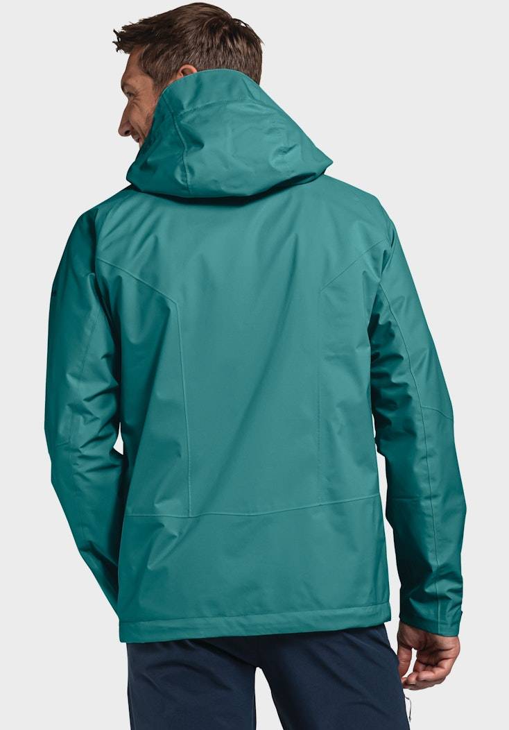 Schöffel Elastische Regenjacke mit Pack-Away Tasche Bis zu 60% Rabatt
