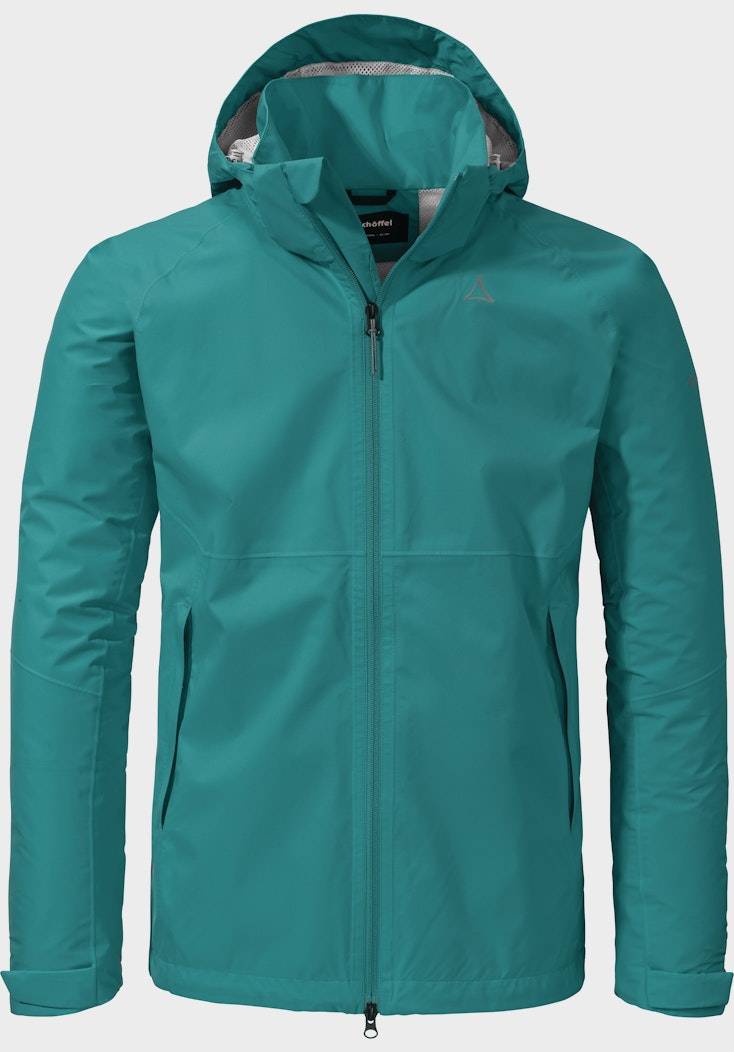 Schöffel Elastische Regenjacke mit Pack-Away Tasche Bis zu 60% Rabatt