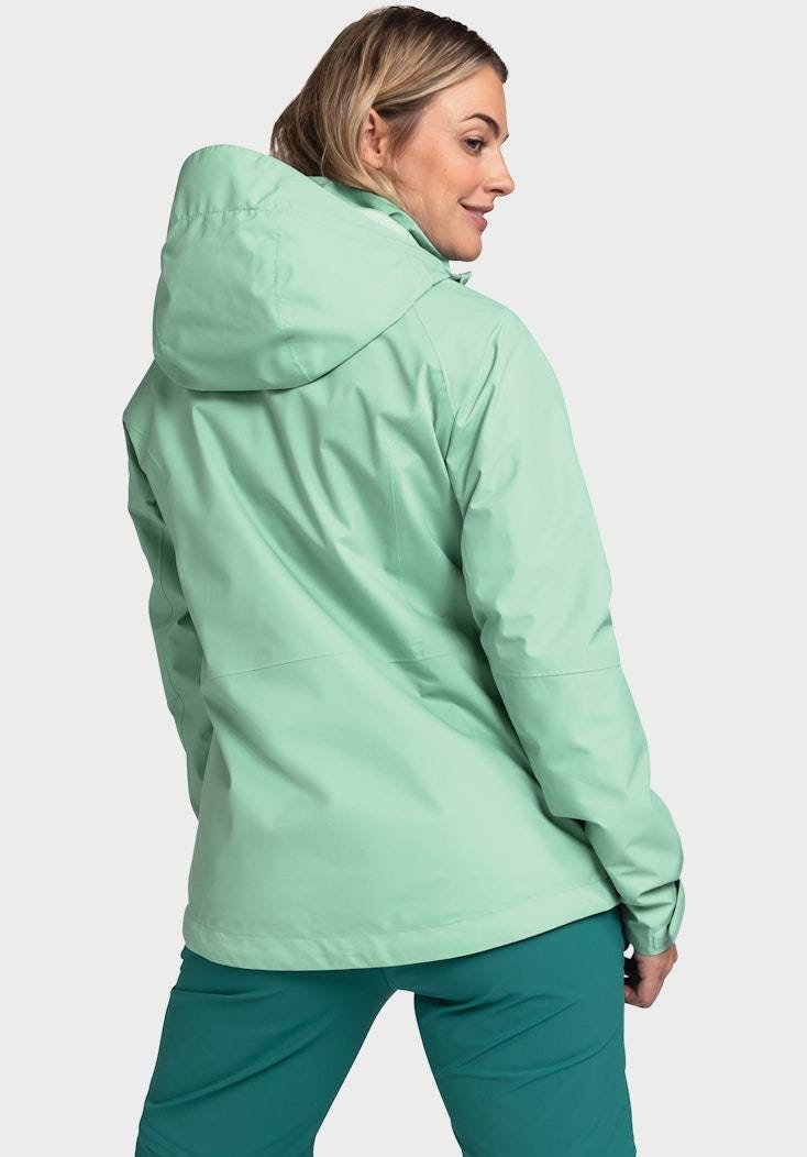 Schöffel Elastische Regenjacke mit Pack-Away Tasche Begrenzt auf 3 Tage