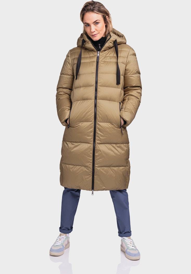 Schöffel Stylischer & super leichter Daunen Mantel 50% Rabatt für begrenzte Zeit