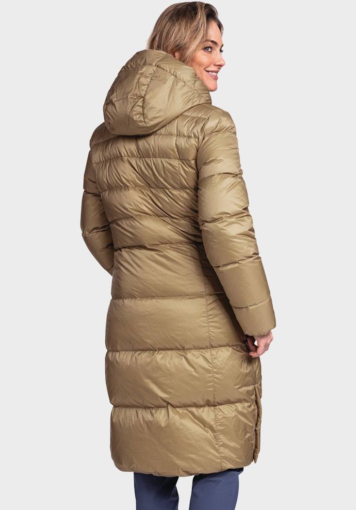 Schöffel Stylischer & super leichter Daunen Mantel 50% Rabatt für begrenzte Zeit