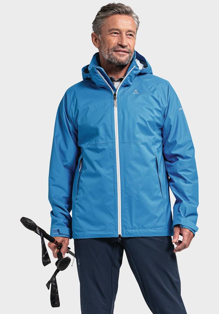 Schöffel Elastische Regenjacke mit Pack-Away Tasche Bestseller