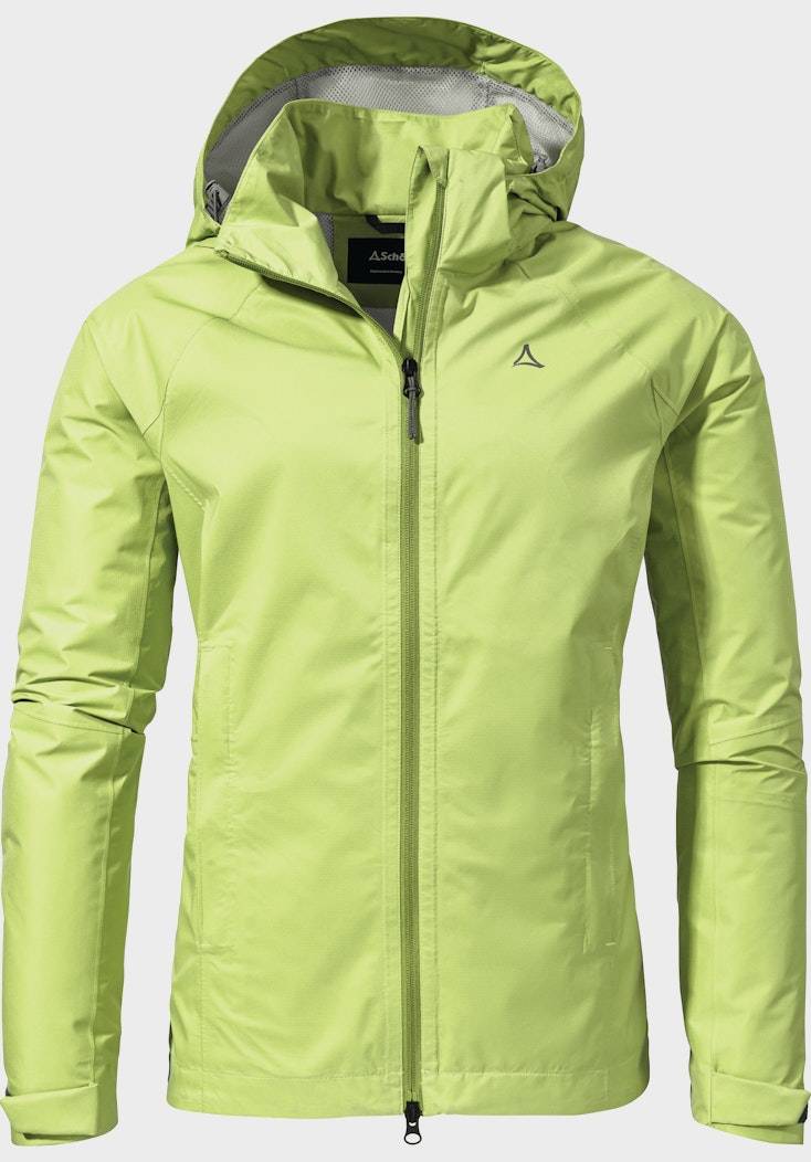 Schöffel Elastische Regenjacke mit Pack-Away Tasche Nur für heute