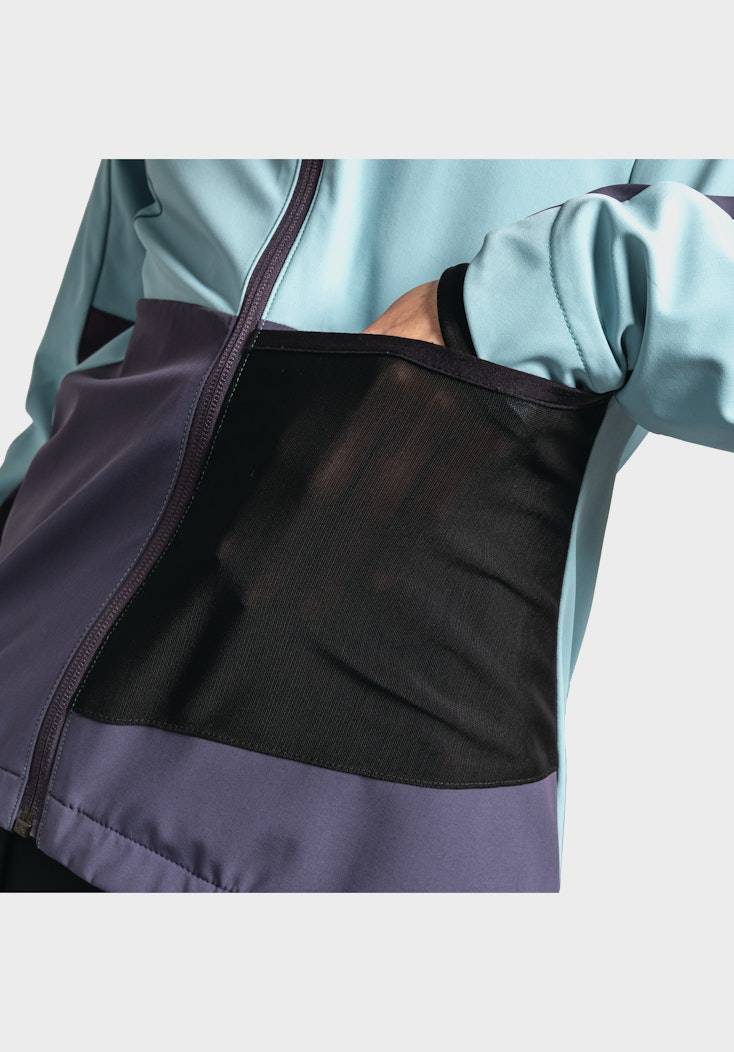 Schöffel Bike Softshell Jacke mit Materialmix Kostenloser Versand international
