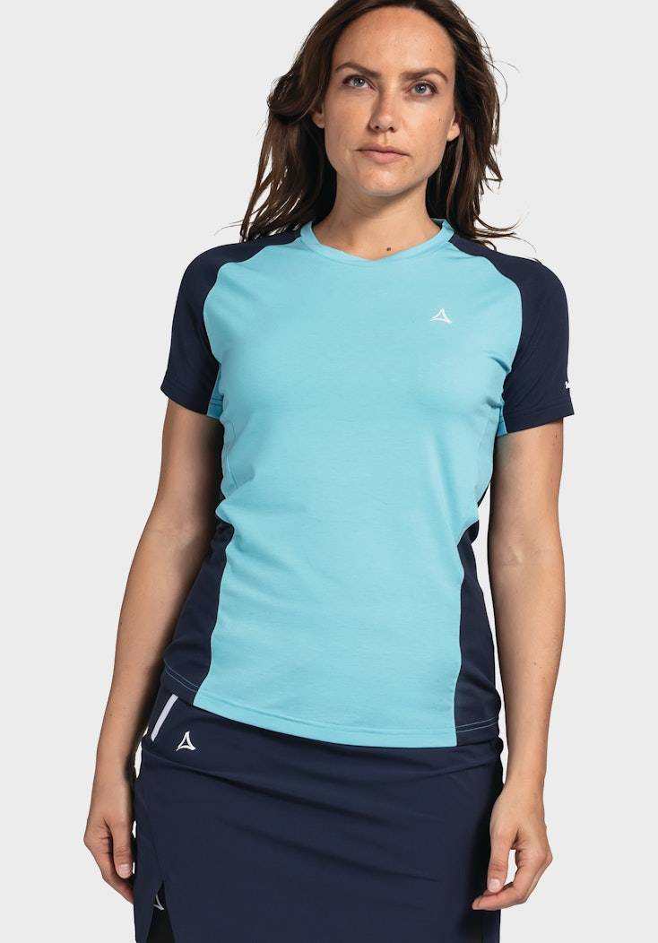 Schöffel Hybrid-T-Shirt mit atmungsaktivem Rücken zollfrei