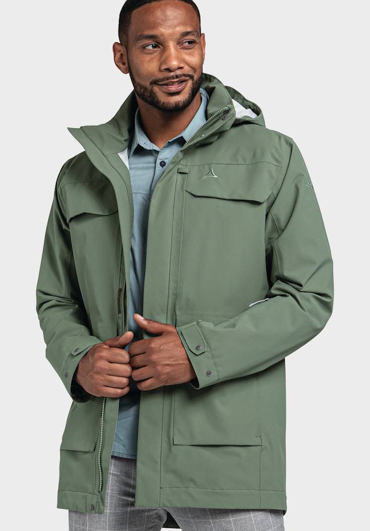 Schöffel Wasserdichte Jacke im Casual Look 50% Rabatt für begrenzte Zeit