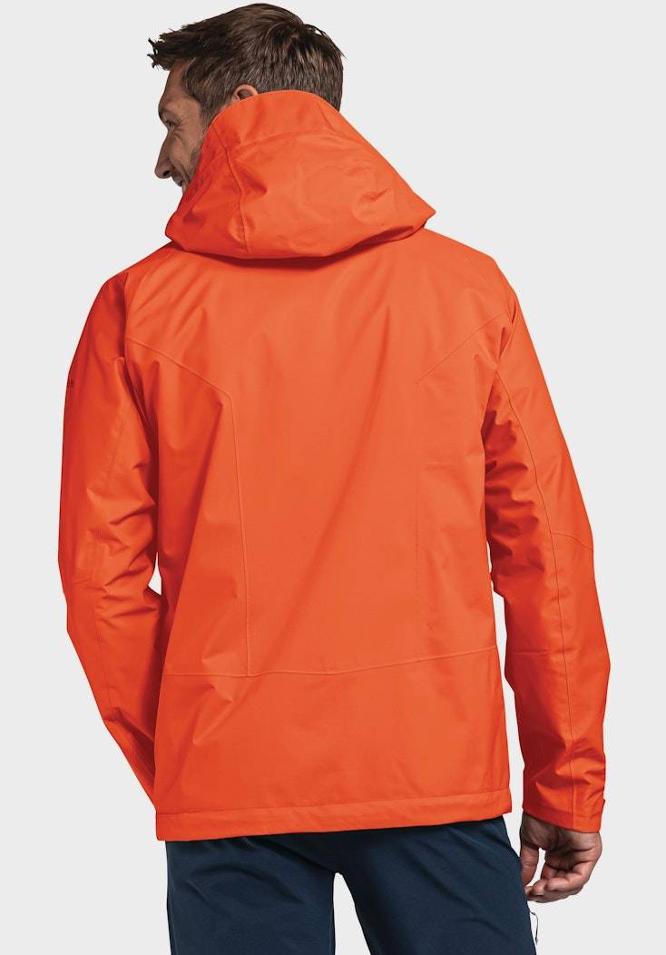 Schöffel Elastische Regenjacke mit Pack-Away Tasche Bestseller