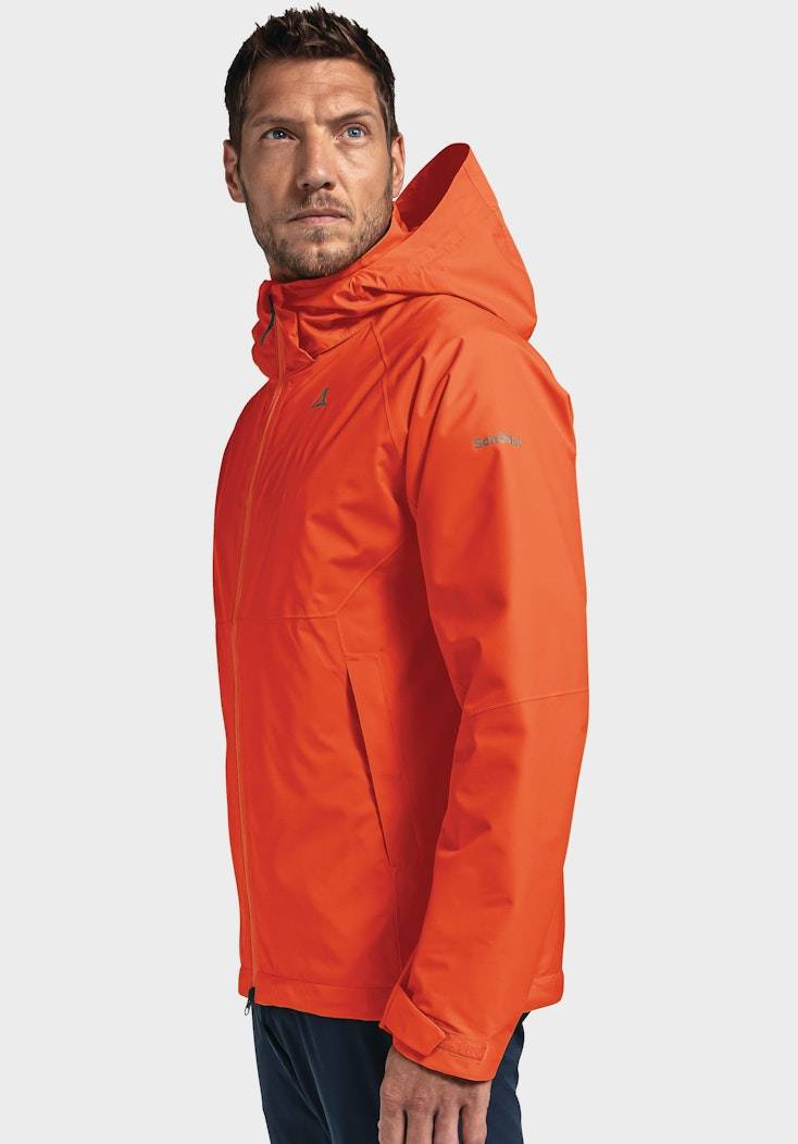 Schöffel Elastische Regenjacke mit Pack-Away Tasche Bestseller