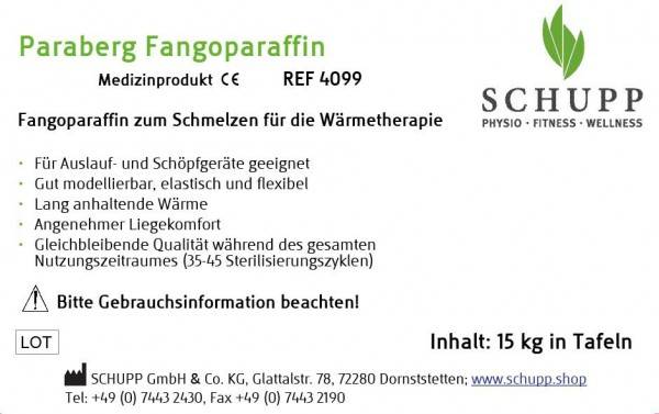 Schupp Paraberg Fangoparaffin (MD) Speichern exportieren