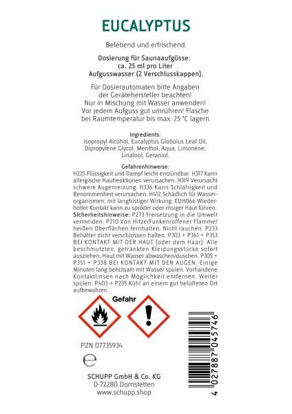 Schupp Sauna- und Dampfbadessenz Eucalyptus Online Outlet