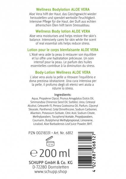 Schupp Wellness-Bodylotion Aloe Vera Super Sparpreis