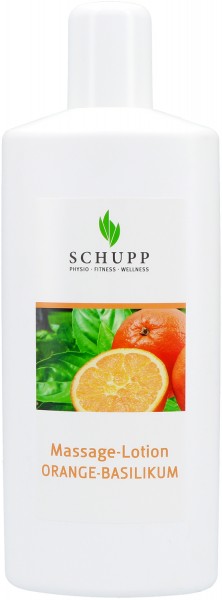 Schupp Massage-Lotion Orange-Basilikum Limitierter Zeitrabatt