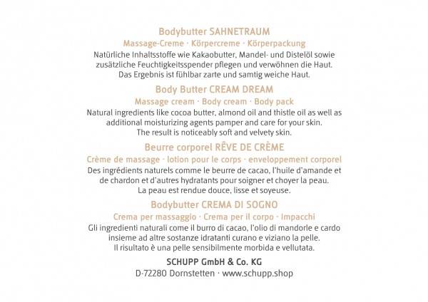Schupp Bodybutter Sahnetraum Lagerräumung