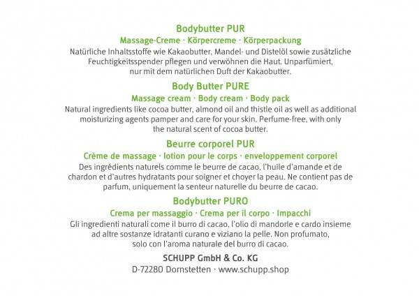 Schupp Bodybutter Pur Neueste Mode