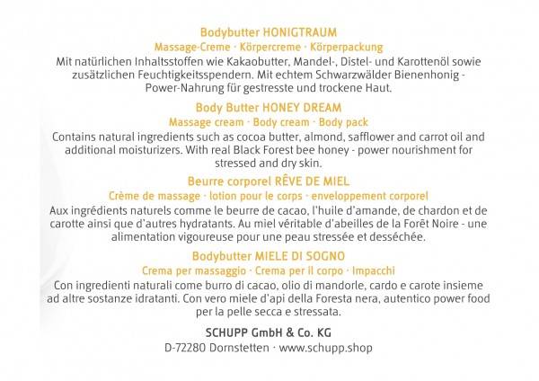 Schupp Bodybutter Honigtraum Online Outlet